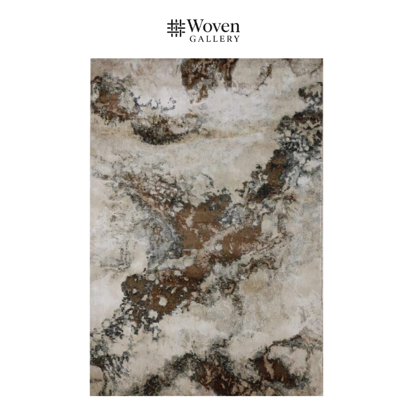 WALNUT/RUST CARPET - WOVEN GALLERY