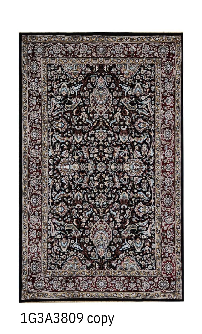 Kashan Noir Traditional Carpet