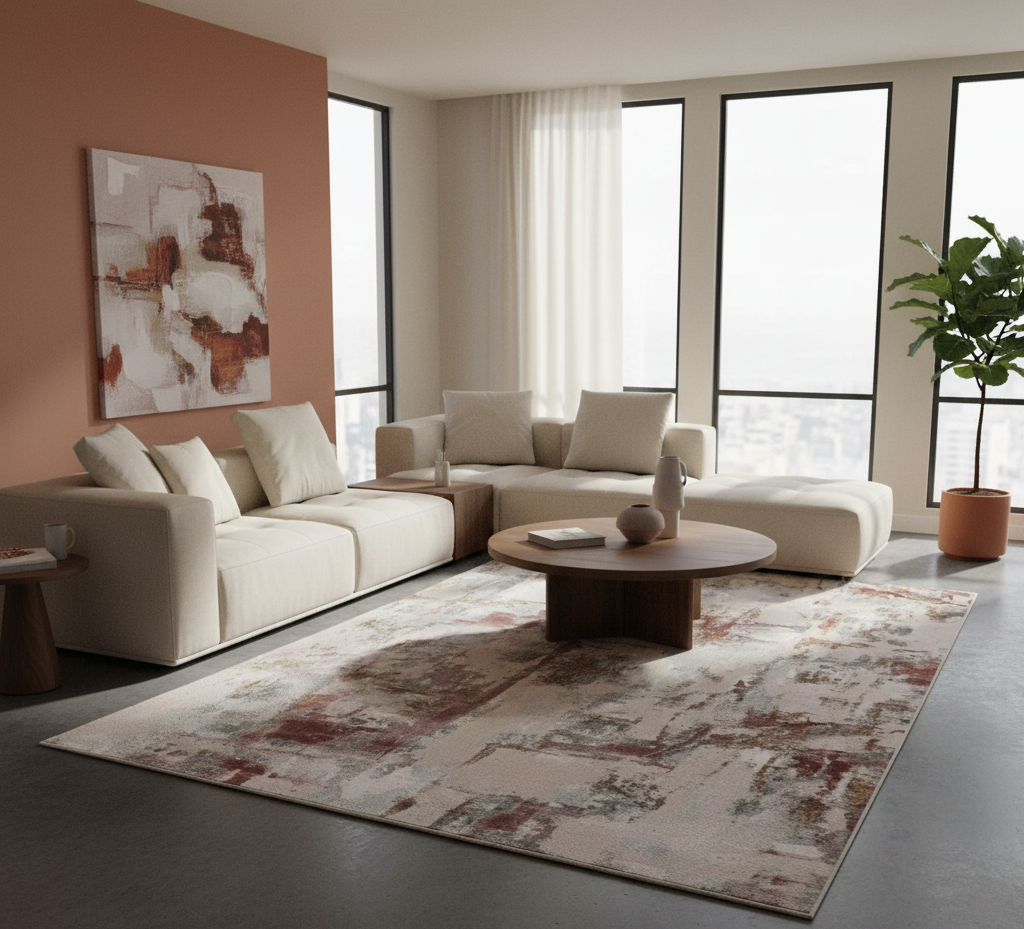 RUST/WALNUT CARPET