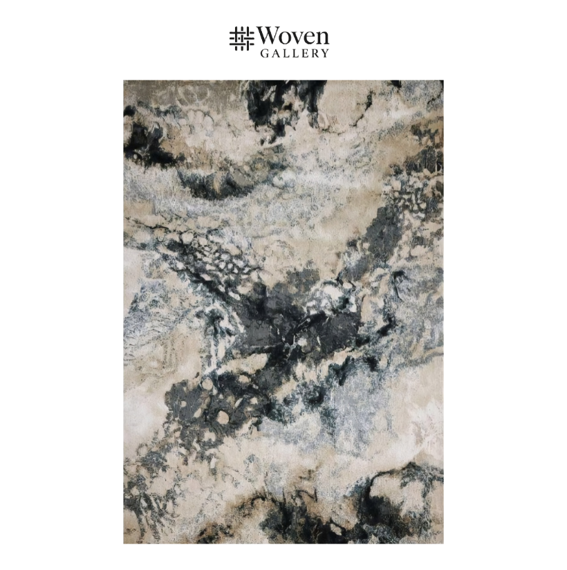 SMOKE/WALNUT CARPET - WOVEN GALLERY