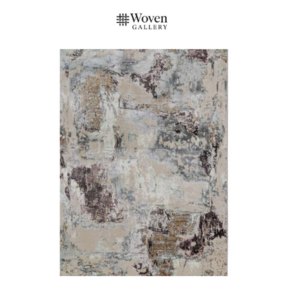 VIOLET/BEIGE CARPET - WOVEN GALLERY