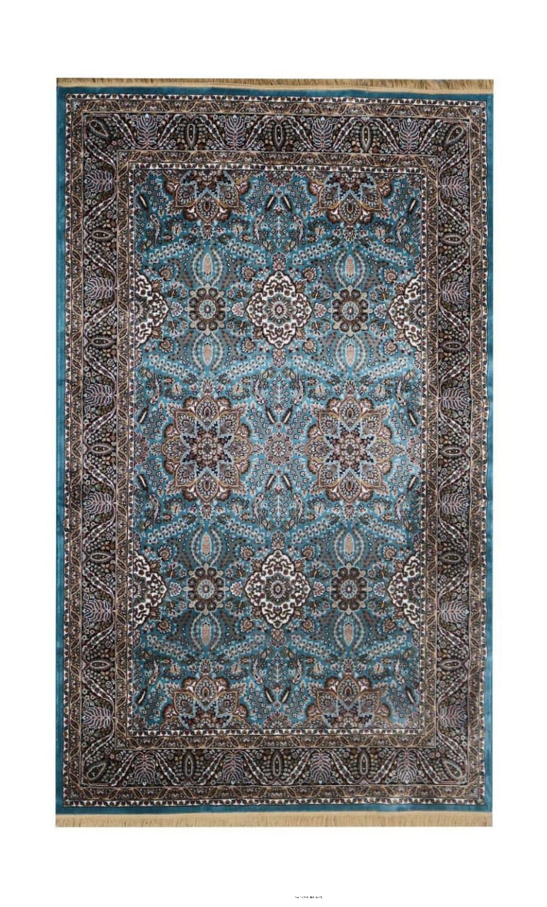 Ariana Teal Traditional Carpet