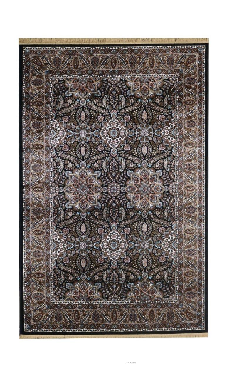 Riyasat Noir Traditional Carpet