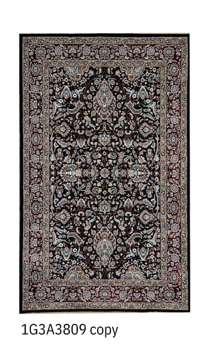 Kashan Noir Traditional Carpet