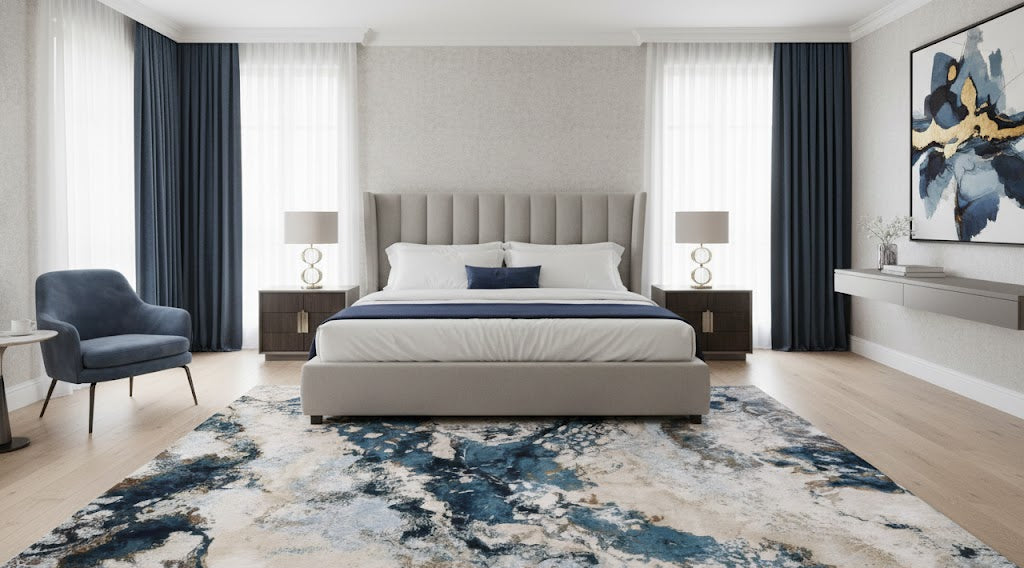 Cerulean Walnut Carpet