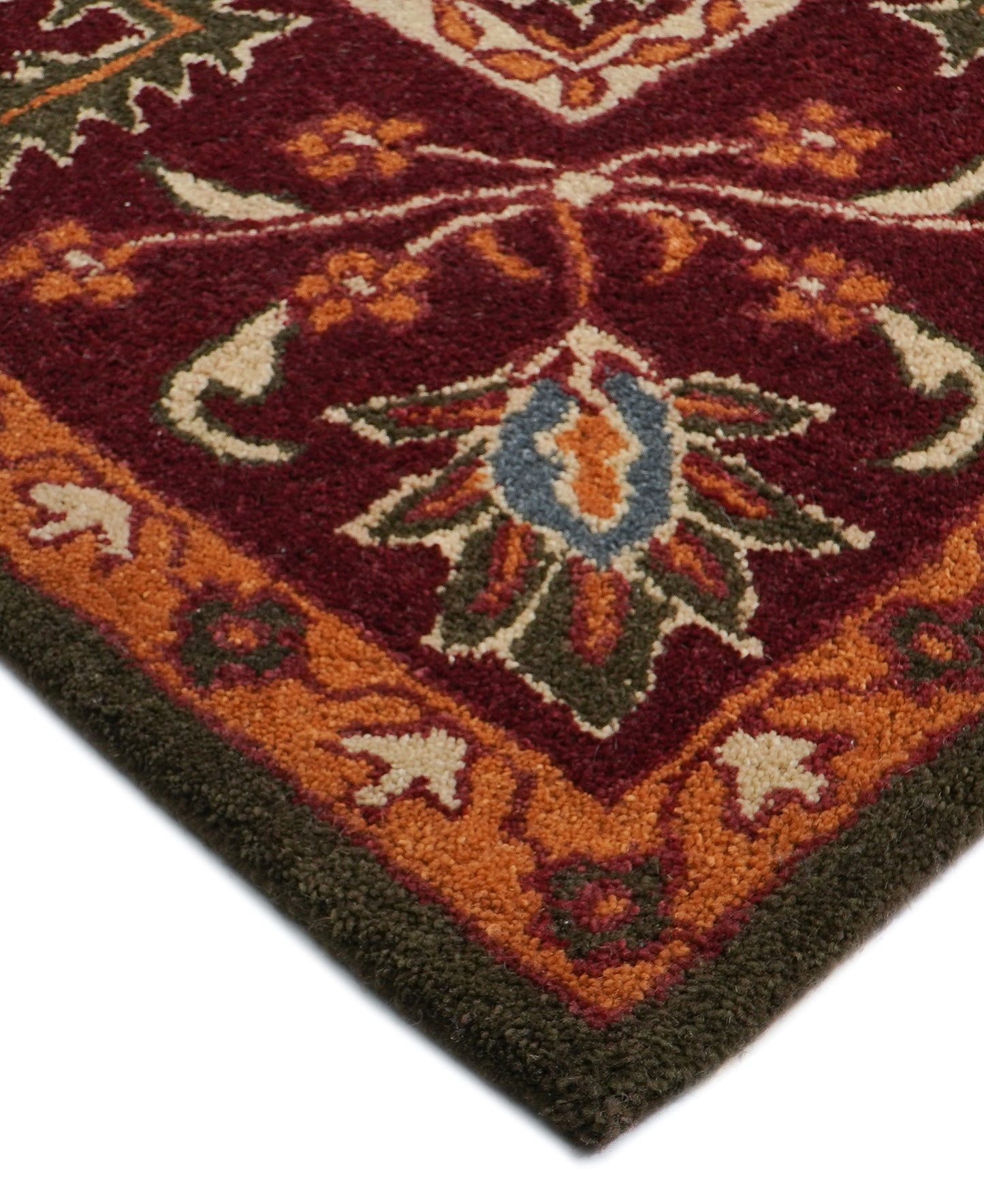 KASHAN-Traditional Hand Tufted Rug | Premium Persian Design Carpet