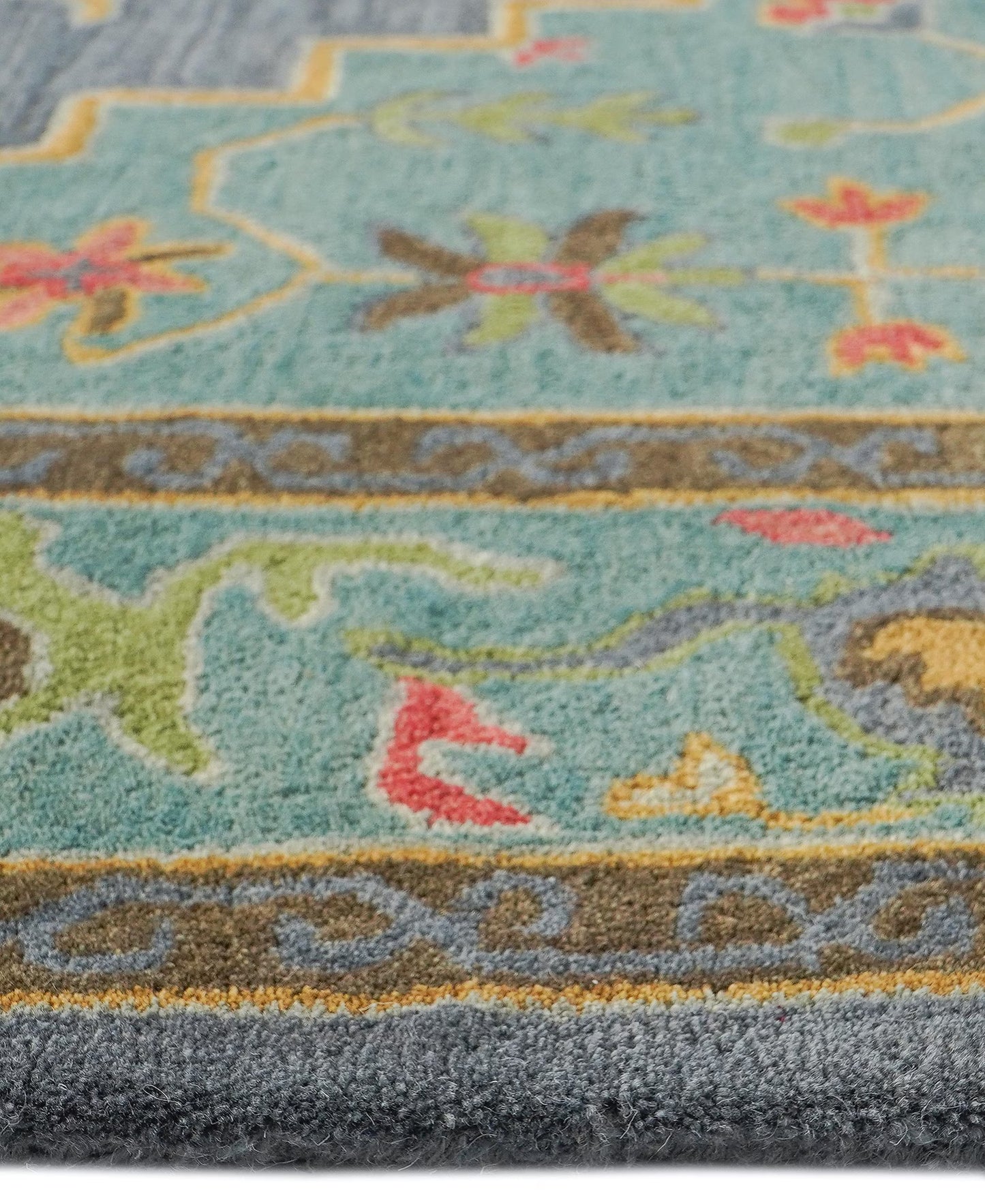 ROYAL MEDALLION -Traditional Hand Tufted Rug | Premium Persian Design Carpet (Copy)