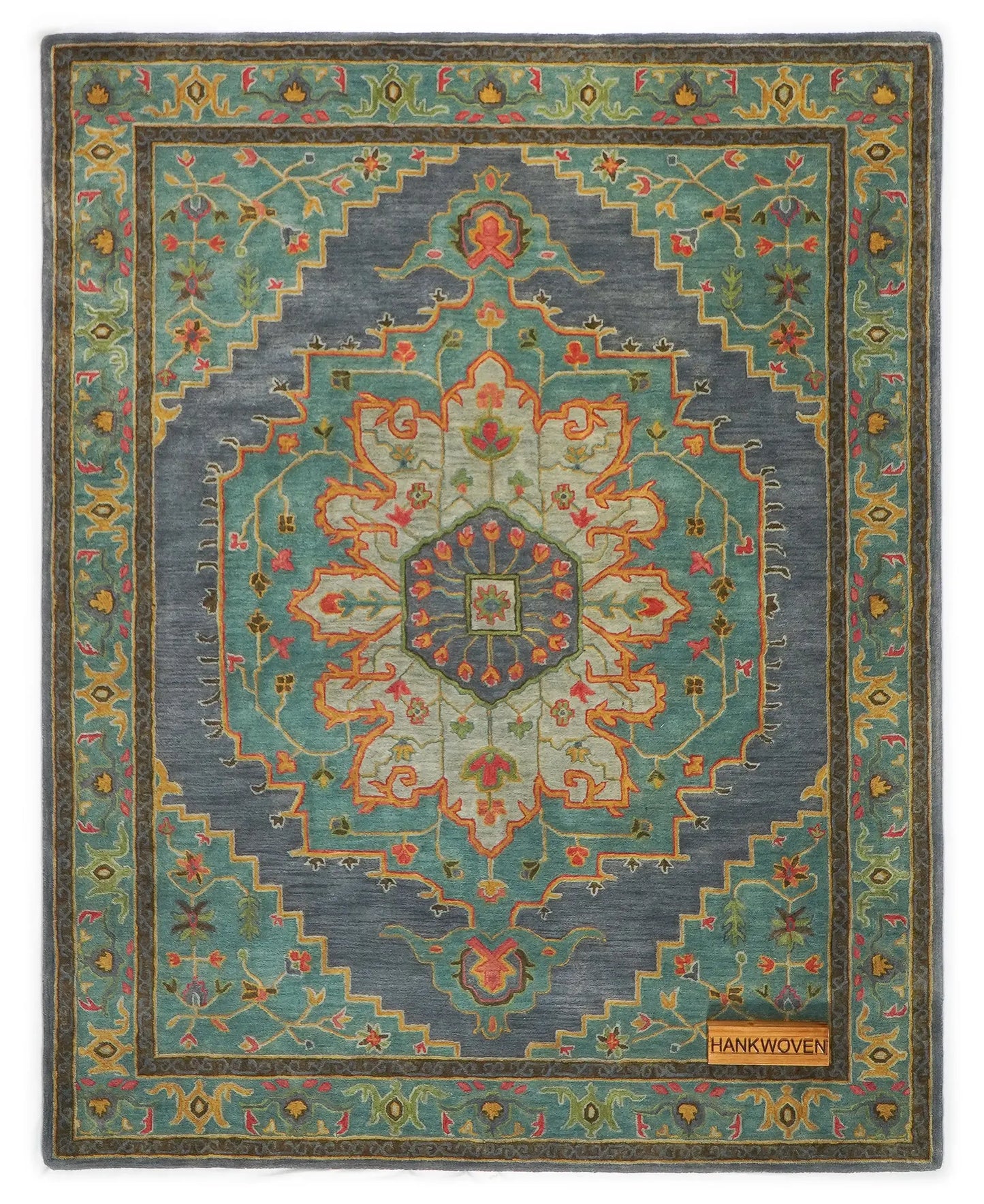 ROYAL MEDALLION -Traditional Hand Tufted Rug | Premium Persian Design Carpet (Copy)