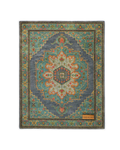 ROYAL MEDALLION -Traditional Hand Tufted Rug | Premium Persian Design Carpet (Copy)
