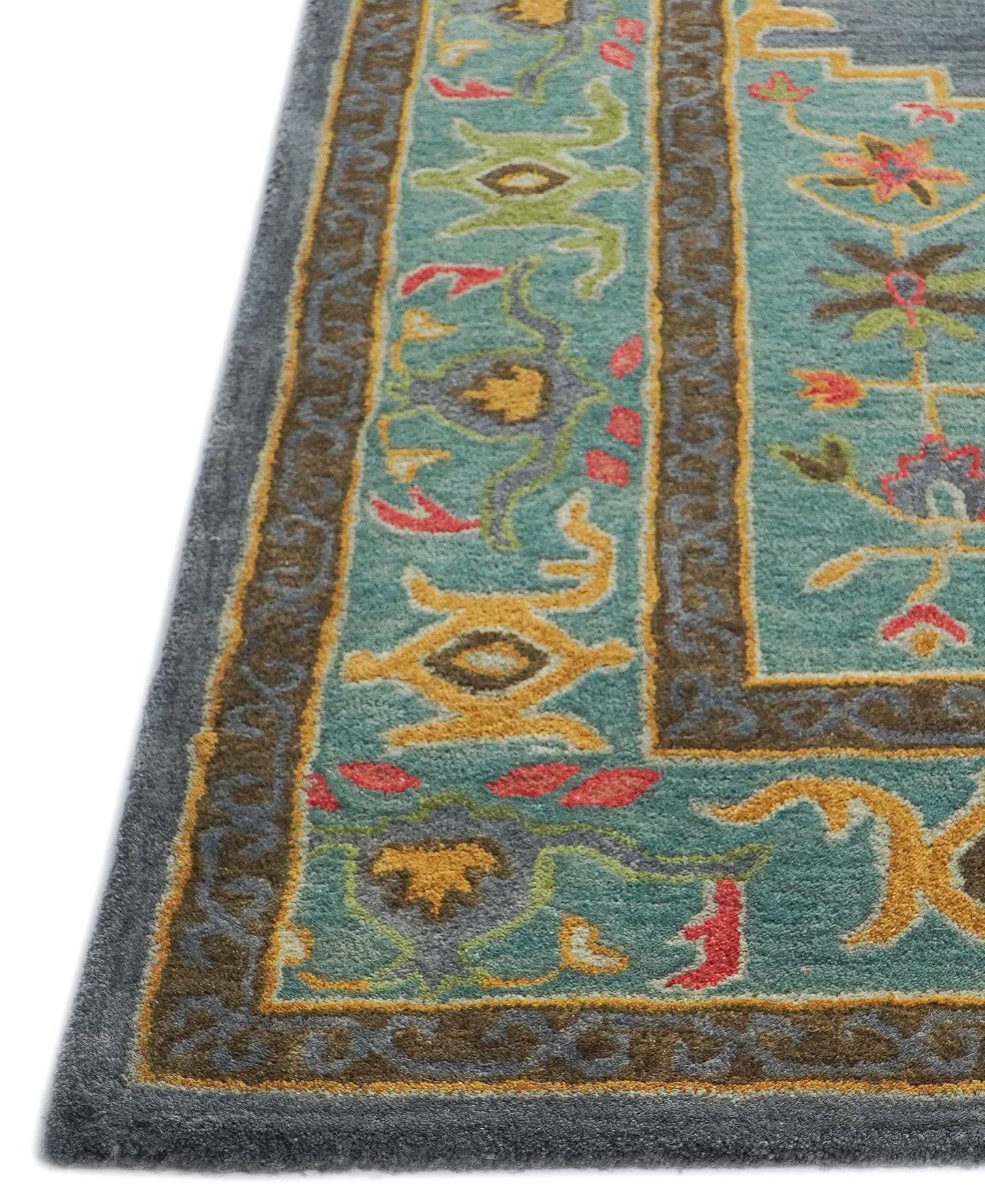 ROYAL MEDALLION -Traditional Hand Tufted Rug | Premium Persian Design Carpet (Copy)