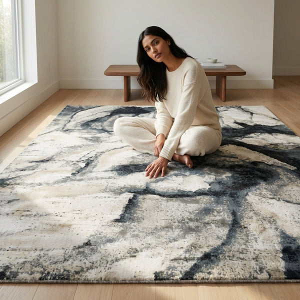 Cobalt walnut Carpet | Woven gallery