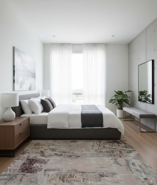 CRIMPSON/BEIGE CARPET